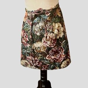 Floral Women's Wrap Skirt